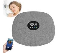 Haut-parleur à conduction osseuse, Bluetooth 5.4 sous l'oreiller avec minuterie et fente pour carte TF de 32 Go, dispositif d'aide au sommeil stéréo pour les personnes dormant sur le côté, l'insomnie