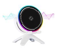 Haut-parleur à induction pour téléphone portable, appareil de lecture de musique, haut-parleur compact d'extérieur | pour maison, bureau, étude, chambre, cuisine, dortoir, atelier, voyage, camping