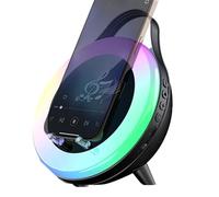Haut-parleur à induction, son Hi-Fi à charge rapide - Haut-parleur de téléphone de bureau, lecteur de musique, pour maison, chambre à coucher, salon, voyage, extérieur, pendaison de crémaillère, fête