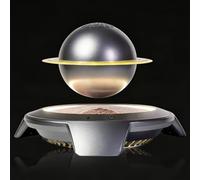 Haut-parleur à lévitation magnétique Blue-tooth - Audio intelligent sans fil avec lumière LED - Haut-parleur HiFi sans perte - Gadget technique cool pour la décoration de la maison et du bureau