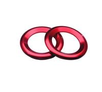 Haut-parleur A-Pillar en acier inoxydable pour couvercle Ring pour Honda Civic 10e génération 2016-2021, garniture intérieure rouge décorative