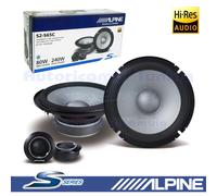 Haut Parleur ALPINE S2-S65C Haut-Parleurs Anterior 2vie 165 MM 2 Woofer + 2 Aigu