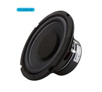 haut-parleur Audio avec caisson de basses de 6.5 pouces,haute puissance,musique,bricolage,4,8 Ohm,80 W,colonne latérale en caoutchouc - Type 4 Ohm Speaker