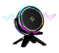 Haut-parleur audio sans fil à induction, appareil de lecture de musique portable | Enceinte compacte d'extérieur pour maison, bureau, étude, chambre, cuisine, dortoir, atelier, voyage, camping