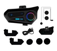 Haut-Parleur Audio sans Fil pour Casque - Casque de Moto étanche, Communication Mains Libres | Haut-Parleur Compact IPX6 avec Fonction de Charge de Type C pour Une Utilisation en Toute