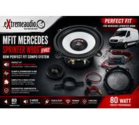 Haut-parleur AUDIO SYSTEM MFIT MERCEDES SPRINTER W906 EVO2 pour Mercedes...