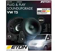 ETON Upgrade UG VW T5 F3.2 Système de haut-parleurs avant 2 voies pour VW...