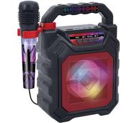 Haut-parleur avec microphone karaoké Reig Metal Pro