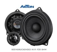 Axton Haut-parleur ATS-B100C pour BMW Mini, porte latérale arrière, bouchon Nplay