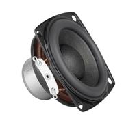 Haut-parleur basse de 57 mm 4 Ohm 15 W Double design en néodyme Aluminium Bobine vocale en caoutchouc Structure longue portée Haut-parleur Home Cinéma