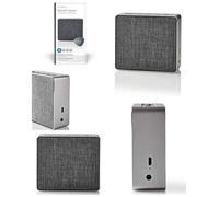 Haut-parleur Bluetooth 5W Aluminium - batterie rechargeable, autonomie 6 heures.