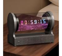 Haut-parleur Bluetooth avec affichage des paroles - Sous-titre flottant à 360° - Audio multi-mode pour chambre à coucher, bureau et espaces commerciaux, placement flexible