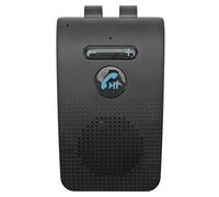 Haut-Parleur Bluetooth de Voiture, Haut-Parleur Bluetooth de Voiture, Adaptateur de Récepteur de Pare-Soleil, Haut-Parleur MP3 Mains Libres avec Clip Arrière