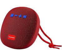 BLAUPUNKT Enceinte Bluetooth puissante - Enceinte Bluetooth Portable - Enceinte Portable - Enceinte étanche - sans Fil - Enceinte Bluetooth Noir Métal Rouge 5 Watts