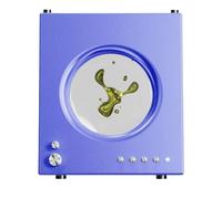 Haut-parleur Bluetooth fluide magnétique, décoration de visualisation de musique portable pour bureau, salle de jeux, haut-parleur sans fil intelligent avec basses