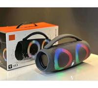 Haut-parleur Bluetooth haute puissance,portable,RVB,lumière colorée,étanche,caisson de basses sans fil,360 évité,surround,TWS,FM,boombox #D