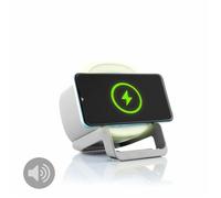 Haut-Parleur Avec Chargeur Sans Fil Et Lumière LED
