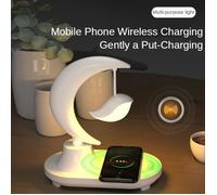 Haut-parleur Bluetooth - LED Lampe - 8 Couleurs - Rechargeable USB - 10W