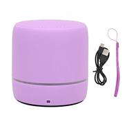 Haut-Parleur Bluetooth, Mini Haut-Parleur Portable Bluetooth 5.0 Haut-Parleur sans Fil Stéréo Riche en Basses avec Lumières Colorées pour Les Voyages en Plein Air(Violet)