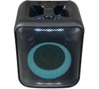 Haut-parleur Bluetooth Nedis Party 5,25 pouces Noir / Orange