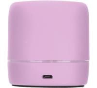 Haut-Parleur Bluetooth Portable, Bluetooth 5.0 280Hz-16Khz Basse Stéréo Mini Haut-Parleur De Voyage Haut-Parleur Bluetooth Extérieur Pour L'Extérieur(Rose)