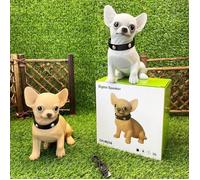 Haut-parleur Bluetooth Portable Chien - Mini Enceinte Sans Fil Stéréo 3D - Haut-parleur Design Décoratif - Lecteur MP3/USB/TF-TECHTA
