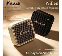Haut-parleur Bluetooth portable Marshall Willen, sans fil, extérieur, mini, étanche IP67, batterie 15H, basses stéréo, version originale Type-C