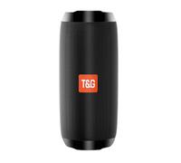 Haut-parleur Bluetooth portable pour l'équitation en plein air,caisson de basses sans fil,colonne 10W,BT AUX TF,boîte à musique pour la randonnée,le camping,la fête,TG117 #A