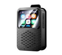 Haut-Parleur Bluetooth Portable, réveil Intelligent avec écran Tactile Portable, étanche IPX5, Barre de Son pour écoute Musicale sans Fil, Haut-Parleur extérieur pour Voyage, Sport, fête