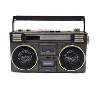 Haut-parleur Bluetooth portable sans fil Boombox Radio Rétro Vintage iOS Android Tablette de bureau Smartphone