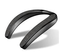 Haut-Parleur Bluetooth Portable Tour de Cou sans Fil Théâtre Son Surround stéréo avec Micro Haut-Parleur sans Fil pour Sports de Plein air