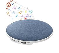 Haut-parleur Bluetooth pour dormir, mini haut-parleur portable sous l'oreiller avec minuteur de bruit blanc, aide au sommeil sans fil avec basses stéréo, casque de sommeil privé, léger, pour la maison