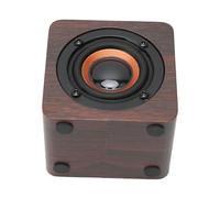 Haut-Parleur Bluetooth Rétro sans Fil, pour la Maison, Les Voyages et L'extérieur, Mini Conception Portable en Bois (Noyer (Version Export))