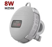 Haut-parleur Bluetooth sans fil à affichage numérique LED pour vélo,colonne extérieure portable,caisson de basses étanche IPX7,mains libres,haute puissance,8W #G
