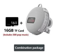 Haut-parleur Bluetooth sans fil à affichage numérique LED pour vélo,colonne extérieure portable,caisson de basses étanche IPX7,mains libres,haute puissance,8W #J