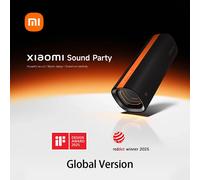 Haut-parleur Bluetooth sans fil Xiaomi Sound Party - Système audio portable pour maison intelligente avec basses puissantes et longue durée de vie de la batterie noir