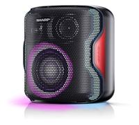 Sharp Enceinte Bluetooth portable PS-921 2.1 Party résistante aux éclaboussures Noir