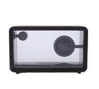 Haut-Parleur Bluetooth Transparent avec éclairage Rvb Dynamique, Autonomie de 12 Heures, Son Stéréo Bluetooth 5.1 pour Les Fêtes Intérieures et Extérieures