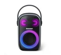 Tronsmart Halo 100 Enceinte Bluetooth 60W Puissante, 5 Lumières LED Modes, étanche IPX6, 18 Heures de Lecture, Son Stéréo, Powerbank et APP, Haut Parleur Extérieur avec Bluetooth 5.3 pour Les Fêtes