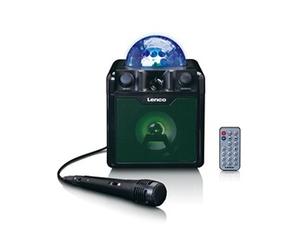 Haut parleur BT avec lumière USB SD noir BTC-055BK