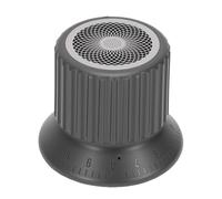 Haut-Parleur BT Magnétique avec Son Stéréo 3D pour Les Aventures en Plein Air, Haut-Parleur de Basse sans Fil Portable Noir