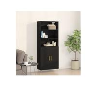 Haut parleur Chêne Noir 69.5x34x180 cm Bois Ingénieré