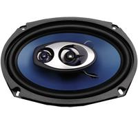 Haut-parleur coaxial 2 voies à encastrer 350 W Sinustec ST-240c