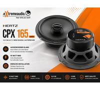 Haut-parleur coaxial 2 voies Hertz CPX 165 PRO 165 mm 95 watts RMS NEUF