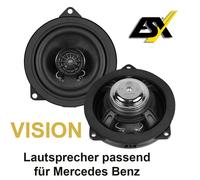 Haut-parleur coaxial ESX VXM 42 10 cm (4") compatible avec Mercedes C, GLC, C...