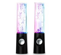 Haut-parleur - Creative - Fontaine lumineuse - USB - Filaire - Noir