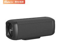 Haut-parleur Cyboris S6 Noir à grande puissance 60W imperméable avec Bluetooth sans fil pour une qualité sonore supérieure. Il est livré avec une carte mémoire de 32g et un lecteur de carte