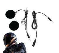Haut-parleur de casque de moto - Microphone sans fil - Système audio à haute fidélité - Appareil de communication pour motoneige, vélo de sport, moto, montagne, ski, tourisme