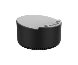 Haut-parleur de chargeur sans fil, station de charge rapide de 15 W avec machine sonore de sommeil, lecteur de musique portable et station d'accueil mobile pour voyages d'affaires, salle d'étude