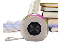 Haut-parleur de douche blueetooth - Haut-parleur compact blueetooth | Haut-parleur sans fil portable à mesure de voyage | Joueur audio avec atmosphère lumineuse pour salle de bain, extérieur, camping